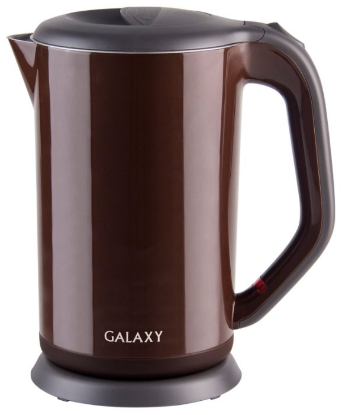 Изображение Электрический чайник Galaxy GL0318 (2000 Вт/1,7 л /металл, пластик/коричневый)
