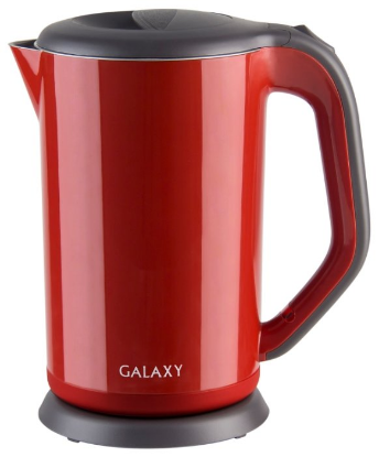 Изображение Электрический чайник Galaxy GL0318 (2000 Вт/1,7 л /металл, пластик/красный)