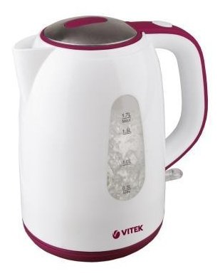 Изображение Электрический чайник VITEK VT-7006 W (2150 Вт/1,7 л /пластик/белый)