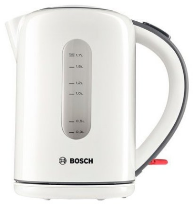 Изображение Электрический чайник Bosch TWK 7601 (2200 Вт/1,7 л /пластик/белый)