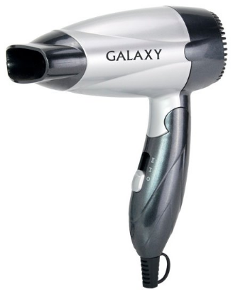 Изображение Компактный фен Galaxy GL4305 (1400 Вт /серый, черный)