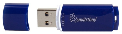 Изображение USB flash SmartBuy Crown,(USB 3.0/128 Гб)-синий (SB128GBCRW-Bl)
