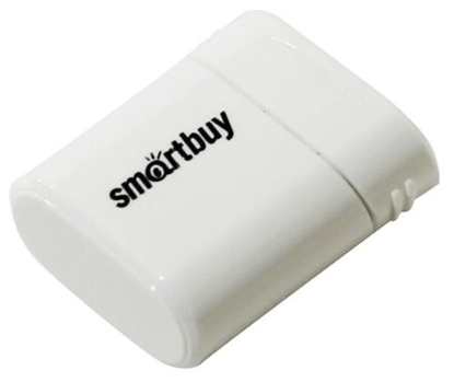 Изображение USB flash SmartBuy Lara,(USB 2.0/16 Гб)-белый (SB16GBLARA-W)