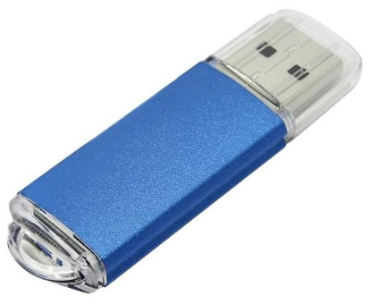 Изображение USB flash SmartBuy V-Cut,(USB 2.0/16 Гб)-синий (SB16GBVC-B)