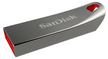 Изображение USB flash SanDisk Cruzer Force,(USB 2.0/64 Гб)-серебристый (SDCZ71-064G-B35)