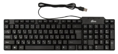 Изображение Клавиатура Ritmix RKB-111 (USB), (черный)