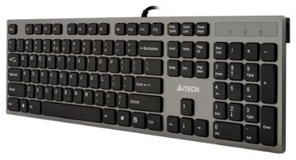 Изображение Клавиатура A4Tech KV-300H (USB), (металлик, серый, черный)
