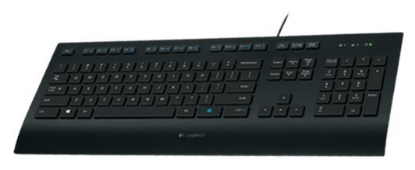 Изображение Клавиатура Logitech Corded Keyboard K280e (USB), (черный)