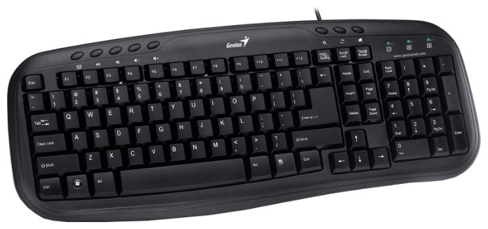 Изображение Клавиатура Genius KB-M200 (USB), (черный)