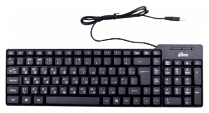Изображение Клавиатура Ritmix RKB-100 (USB), (черный)