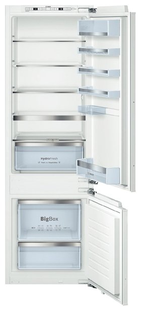 Изображение Встраиваемый холодильник Bosch KIS87AF30R (белый, 272 л )
