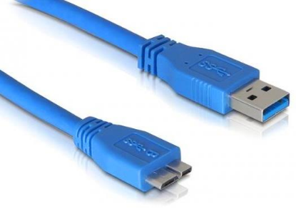 Изображение Кабель соединительный 5BITES UC3002-005 USB 3.0 A micro USB 3.0 B синий 0,5 м