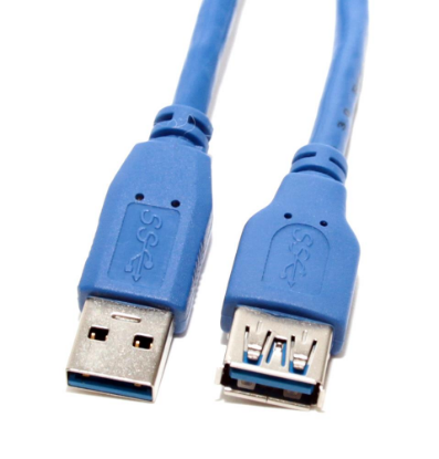Изображение Кабель соединительный 5BITES UC3011-050F USB 3.0 A USB 3.0 A синий 5 м