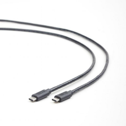 Изображение Кабель соединительный Gembird CCP-USB3.1-CMCM-1M USB 3.1 C USB 3.1 C черный 1 м