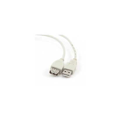 Изображение Кабель удлинительный Gembird CC-USB2-AMAF-6 USB 2.0 A USB 2.0 A белый 1,8 м