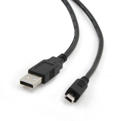 Изображение Кабель соединительный Gembird PRO CCP-USB2-AM5P-6 USB 2.0 A mini USB 2.0 B черный 1,8 м
