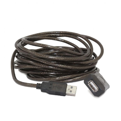 Изображение Кабель удлинительный Gembird UAE-01-5M USB 2.0 A USB 2.0 A черный 5 м