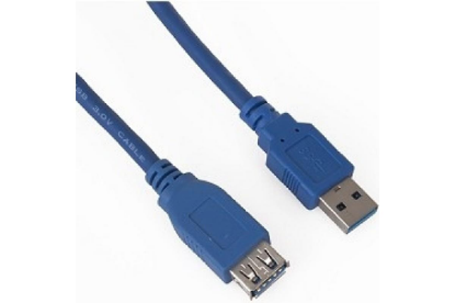 Изображение Кабель удлинительный VCOM VUS7065-1.8M USB 3.0 A USB 3.0 A синий 1,8 м