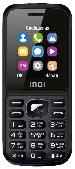 Изображение Мобильный телефон INOI 105,черный