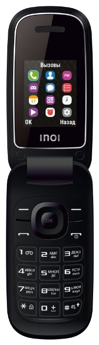 Изображение Мобильный телефон INOI 108R,черный