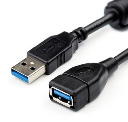 Изображение Кабель удлинительный Atcom АТ7206 USB 2.0 A USB 2.0 A черный 1,5 м