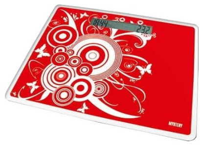 Изображение Весы Mystery MES-1809,красный