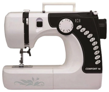 Изображение Швейная машина Comfort 16,черный, белый