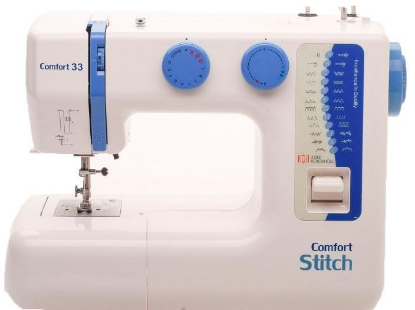 Изображение Швейная машина Comfort 33,синий, белый
