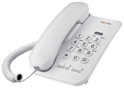 Изображение Проводной телефон teXet TX-212,серый