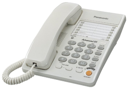 Изображение Проводной телефон Panasonic KX-TS2363RUW,белый