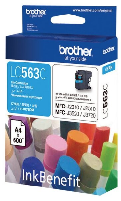 Изображение Картридж Brother LC-563C