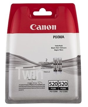 Изображение Картридж Canon PGI-520BK Twin Pack