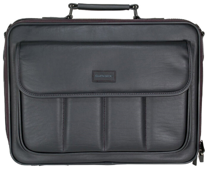 Изображение Сумка или рюкзак для ноутбука Sumdex Notebrief (CKN-002) черный (15"/искусственная кожа)