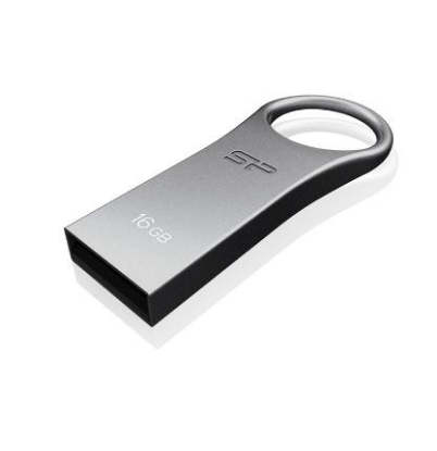 Изображение USB flash Silicon Power Firma F80,(USB 2.0/16 Гб)-серебристый (SP016GBUF2F80V1S)