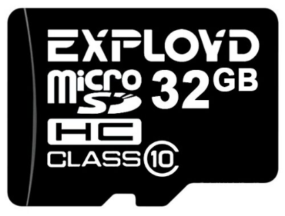 Изображение Карта памяти Exployd MicroSDHC Class 10 32 Гб