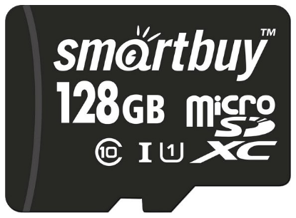 Изображение Карта памяти SmartBuy MicroSDXC Class 10 128 Гб адаптер на SD