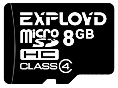 Изображение Карта памяти Exployd MicroSDHC Class 4 4 Гб