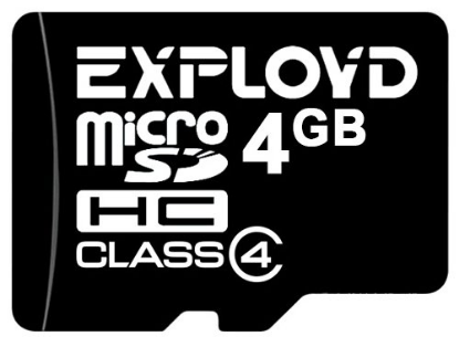 Изображение Карта памяти Exployd MicroSDHC Class 4 8 Гб