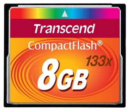 Изображение Карта памяти Transcend Compact Flash  8 Гб  TS8GCF133