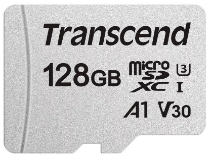 Изображение Карта памяти Transcend MicroSDXC Class 10 128 Гб адаптер на SD TS128GUSD300S-A