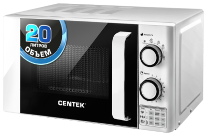 Изображение Микроволновая печь CENTEK CT-1585 (700 Вт  20 л    белый)