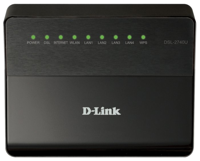 Изображение Wi-fi роутер D-Link DSL-2740U/RA/U1A