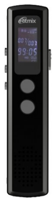 Изображение Диктофон Ritmix RR-120 4Gb черный