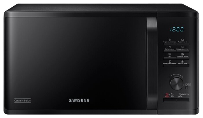 Изображение Микроволновая печь Samsung MS23K3515AK (800 Вт  23 л    черный)