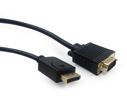 Изображение Кабель Cablexpert CCP-DPM-VGAM-6 DisplayPort-VGA (черный) (1,8 м)