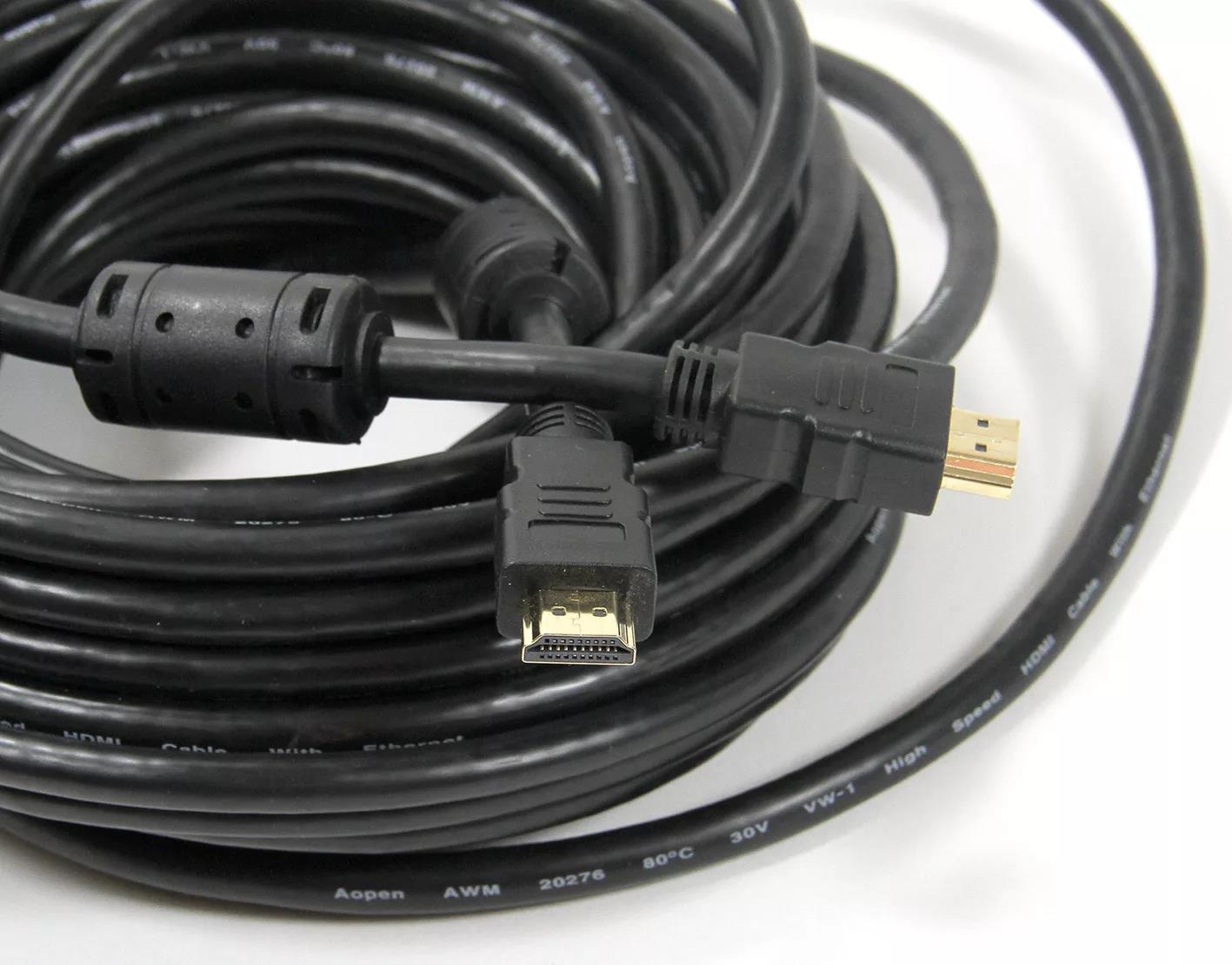 Изображение Кабель Aopen ACG511D-15M HDMI-HDMI (черный) (15 м)
