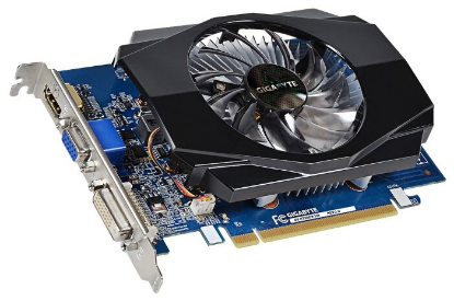 Изображение Видеокарта GIGABYTE NVIDIA GeForce GT 730 2 Гб (NVIDIA GeForce GT 730, GDDR3)/(GV-N730D3-2GI V3.0)