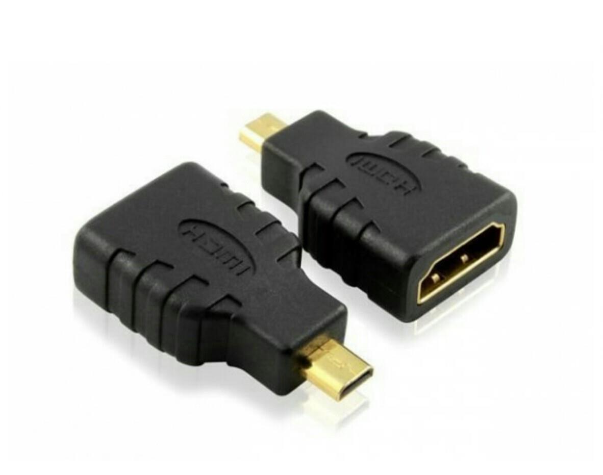 Изображение Переходник VCOM CA325 micro HDMI-HDMI (черный) ()