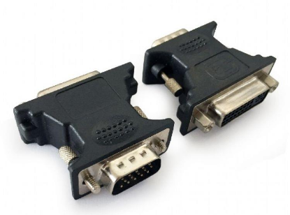 Изображение Переходник Cablexpert A-VGAM-DVIF-01 VGA-DVI-I (черный) ()