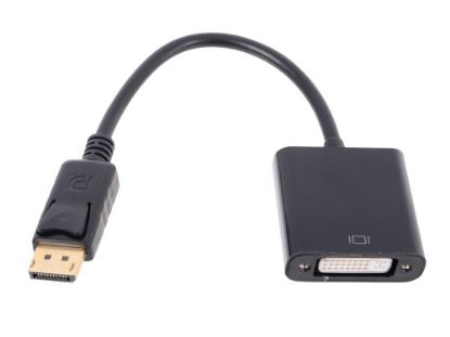Изображение Переходник Telecom TA557 DisplayPort-DVI-D (черный) (0,2 м)